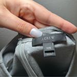 J.Crew Gray Tank Top with Fringe Women’s XXS Career Office Festival Summer Boho Photo 5