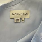 Sachin + Babi Sachin‎ & Babi Blue Floral One-Shoulder Puff Sleeve Maxi Dress – Size 10 NWOT Photo 7