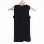 American Giant Black Ribbed Tank Top Made in USA Size XS Photo 5