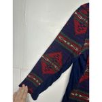CHAPS  Women’s Size L Southwestern Aztec Print Henley Knit Long Sleeve Sweater Photo 1