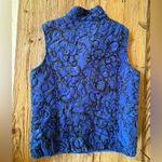 Spartelle Quilted Vest / royal blue / chained size Large Photo 5