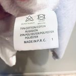 Brandy Melville  White Full Zip Hoodie Drawstring Cropped Sweatshirt Photo 2