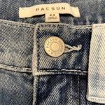 PacSun  Two-Tone Patchwork 90s Pants Baggy Cargo Skate Carpenter High Rise 24" Photo 2