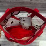 Hello Kitty  Loungefly Transparent Red Tote Bag Photo 2