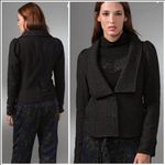 Free People Herringbone Wool Puff Sleeve Blazer Photo 1