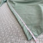 Jason Wu  Green Wide Leg Pull-on Track Pants Side Stripe Split Hem Size S Photo 8