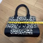 Tory Burch  Mini Ella Printed Tote Leopard Blue White Photo 7
