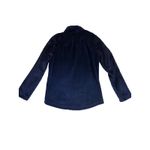 Jason Maxwell  Womens Navy Blue Textured Fleece Zip Up Jacket Size M Photo 1