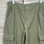 H&M (Divided) Baggy Wide Leg Cargo Pants Army Green-10 Photo 1