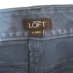 Ann Taylor Ann Taylor Loft Ankle Jeans Size 4 Turquoise Stretch Zip Denim Womens 30X28 Photo 3