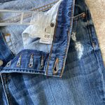 Loft  Boyfriend Distressed Classic Blue Denim Jeans size 30/10 Photo 3
