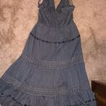 Fire Los Angeles Halter Top Grey Dress Photo 0