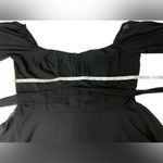 LYANER women’s XL black chiffon long Photo 7