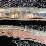 Designer Signed Handmade Sterling Silver Modernist Wavy Cuff Bracelet Photo 9