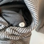 Lululemon 6 Think Fast Long Sleeve in Tonka Stripe Heathered Slate White Photo 5