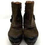 Earthies LaCarne Suede Zip Up Ankle Boots Women's 6.5 US Photo 3