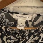 Women’s Cruise Wear & Co. black and white print sheer cover Photo 2