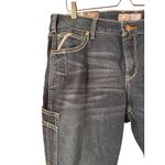 Ariat Rebar Mid Rise Straight Leg Denim Jeans Blue Women's Size 33 Photo 1