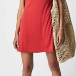 NWT Free People Good Feels Rosalia Low Back Red Mini Dress Size Small Photo 0