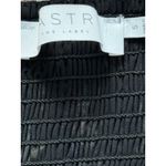 Abel the label ASTR The Label Floral Puff Sleeve Peplum Sweetheart Cinch Long Sleeve Top Small Photo 4