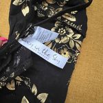Lucy in the Sky Picnic Pretty Bra In Black and Gold Flowers Photo 3