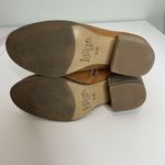 Latigo  Cognac Brown Leather Boots Size 6.5 Lace Up Back Photo 4