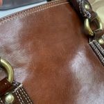 Coach Op Art Large Sabrina H0826-12943 Khaki Sateen/Leather Satchel Bag Photo 9