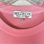 Wildfox NWOT REN Flirt Long Sleeve Crop Top Ruffled Hems Sz Large Photo 6