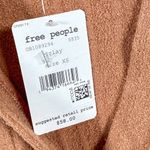 Free People NEW We the Free Oliver Boucle Ribbed Long sleeve Henley in Clay, XS, MSRP $58 Photo 9