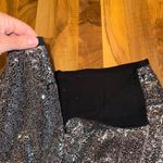 Gracia XL Silver Sequin Skirt Party Cocktail Club NWT FLAW holiday costume Photo 7