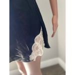 Vintage Gold Label Red Victoria's Secret Satin Chemise Nightgown Lingerie #225 Black Size undefined Photo 4