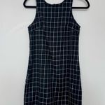Black and White Checkered Dress Photo 0