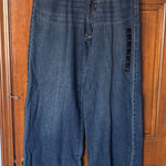 Banana Republic  Dark Blue Wide-Leg Jeans Size 30 Photo 0