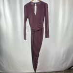Young Fabulous and Broke NWT Young Fabulous & Broke Genesis Asymmetric Jersey Dress in Purple Size Small Photo 2