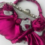 Vivienne Westwood Handmade Rhinestone and Silk Purse Photo 2