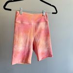 White Fox Boutique White Fox Cali Babe Cropped Sweater & Biker Short SET, Pink Sunset | Size Small Photo 9
