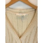 ASTR  NWT Small Wrap Front Pointelle Sweater In Cream - $79 Retail Photo 2