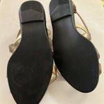 Women's Metallic coasters Sandals 6 1/2 NWOB Gold Size undefined Photo 3