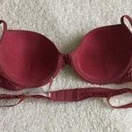 Victoria's Secret Vintage 90s Red Bra - Sz 36A Photo 2