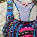 Mara Hoffman Colorful Elephant Print Dress NWT Ganesha dress mini pink blue Photo 5