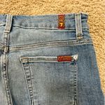 7 For All Mankind Women's High Rise Jeans - Light Blue Photo 3