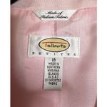 Talbots Womens Size 16 Petite Blazer Pink Italian Fabric 3 Button Preppy Career Photo 2