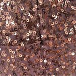 French Connection  Dress Size 4 Emille Sparkle Long Sleeve Sequin Sheath Brown Photo 7