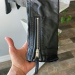 Abercrombie & Fitch  Vegan Leather Moto Jacket Photo 4