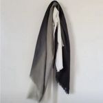 Carly Cushnie Gradient Gray Horizon Ombré Scarf Photo 2
