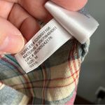 CHAPS  plaid linen & cotton blend button‎ down shirt size medium Photo 4