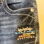 GRACE IN LA Embroidered Rhinestone Easy Fit Jeans Boho Western Cowgirl 26 Photo 9