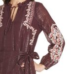 Anthropologie NWT Anthro Dolan Amber Embroidered Wrap Dress Photo 4