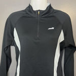 Avia  Pullover Womens Medium Black Gray Colorblock 1/4 Zip Running Top Athletic Photo 0