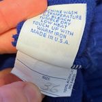 Varsity Vintage Cheerleading Sweater Collegiate Coed HUSKIES Blue White Photo 5